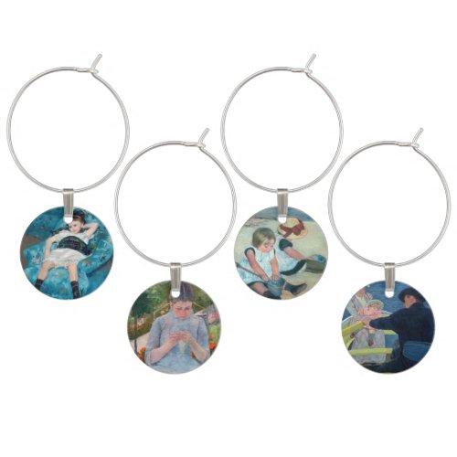 Mary Cassatt _ Masterpieces Selection Wine Charm