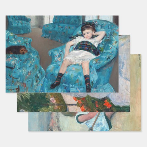 Mary Cassatt _ Masterpieces Selection Wrapping Paper Sheets