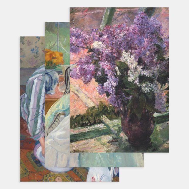 Mary Cassatt - Masterpieces Selection Wrapping Paper Sheets (Creator Uploaded)