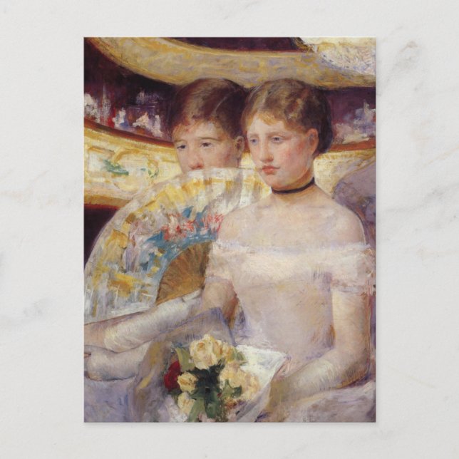 Mary Cassatt Painting Postcard (Front)