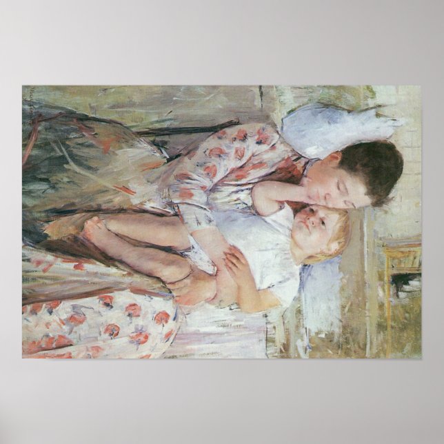 Mary Cassatt Painting Poster (Front)