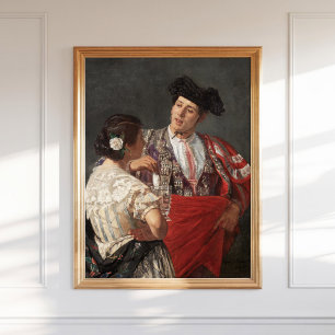 Mary Cassatt Panal to the Bullfighter Vintage Poster