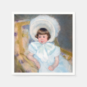 Mary Cassatt - Portrait Louise-Aurore Villeboeuf Napkins