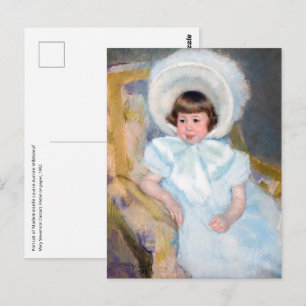 Mary Cassatt - Portrait Louise-Aurore Villeboeuf Postcard