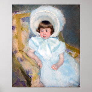 Mary Cassatt - Portrait Louise-Aurore Villeboeuf Poster