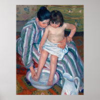 Mary Cassatt The Bath Motherhood Fine Art