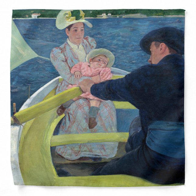 Mary Cassatt - The Boating Party Bandana (Front)