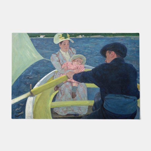 Mary Cassatt _ The Boating Party Doormat