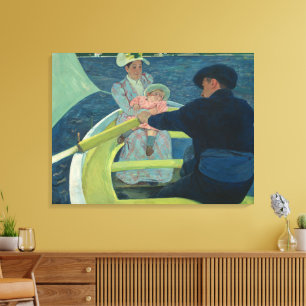Mary Cassatt The Boating Party Impressionist Art Canvas Print