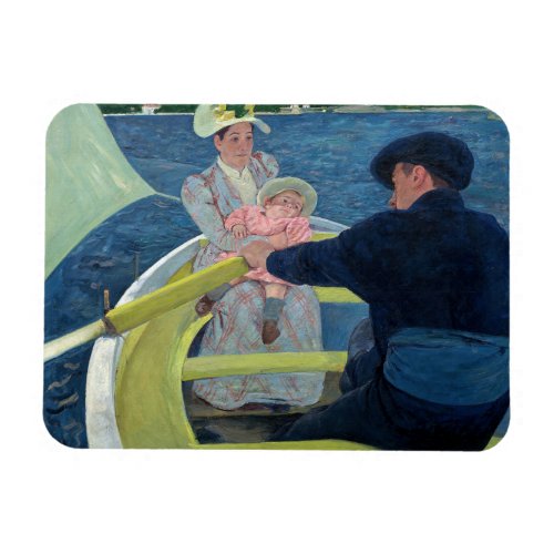 Mary Cassatt _ The Boating Party Magnet