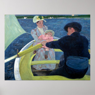 Mary Cassatt The Boating Party Poster