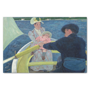 Mary Cassatt - The Boating Party Tissue Paper