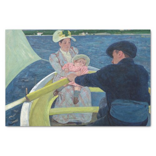 Mary Cassatt _ The Boating Party Tissue Paper