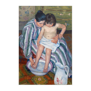 Mary Cassatt - The Child's Bath / The Bath Acrylic Print