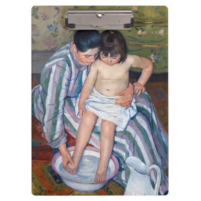 Mary Cassatt - The Child's Bath / The Bath Clipboard (Front)