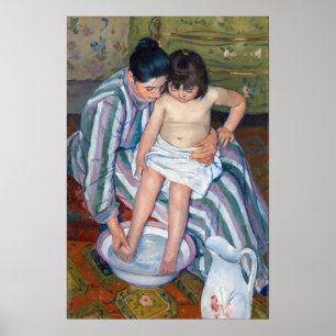 Mary Cassatt - The Child's Bath / The Bath Poster