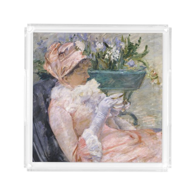 Mary Cassatt - The Cup of Tea Acrylic Tray (Front)