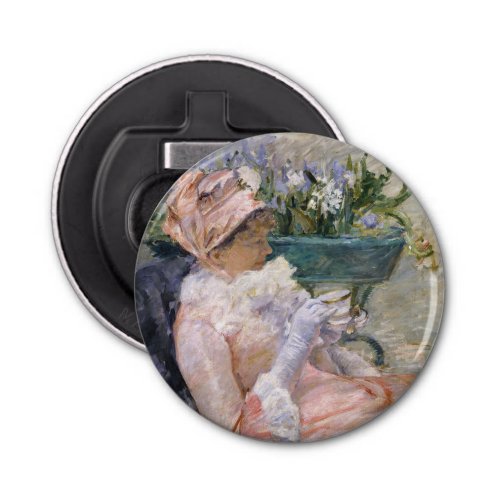 Mary Cassatt _ The Cup of Tea Bottle Opener