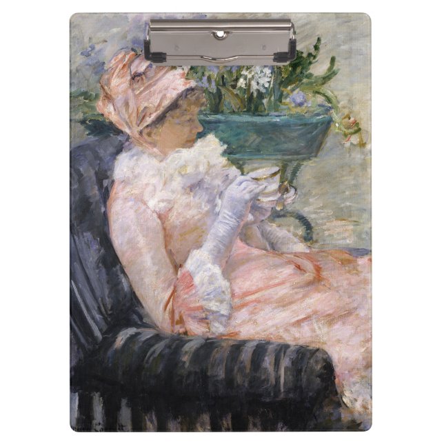 Mary Cassatt - The Cup of Tea Clipboard (Front)