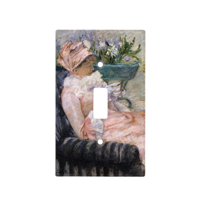 Mary Cassatt - The Cup of Tea Light Switch Cover (Front)