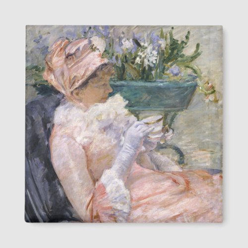 Mary Cassatt _ The Cup of Tea Magnet