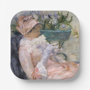 Mary Cassatt - The Cup of Tea Paper Plates