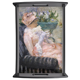 Mary Cassatt - The Cup of Tea Serving Tray