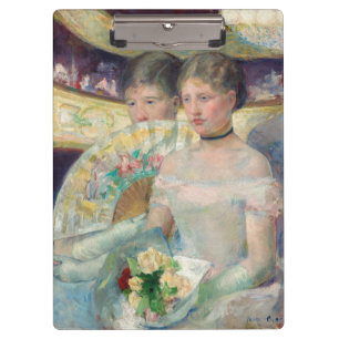 Mary Cassatt - The Loge Clipboard