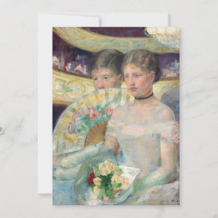 Mary Cassatt - The Loge Invitation
