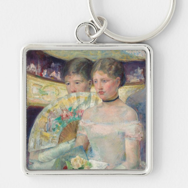 Mary Cassatt - The Loge Keychain (Front)