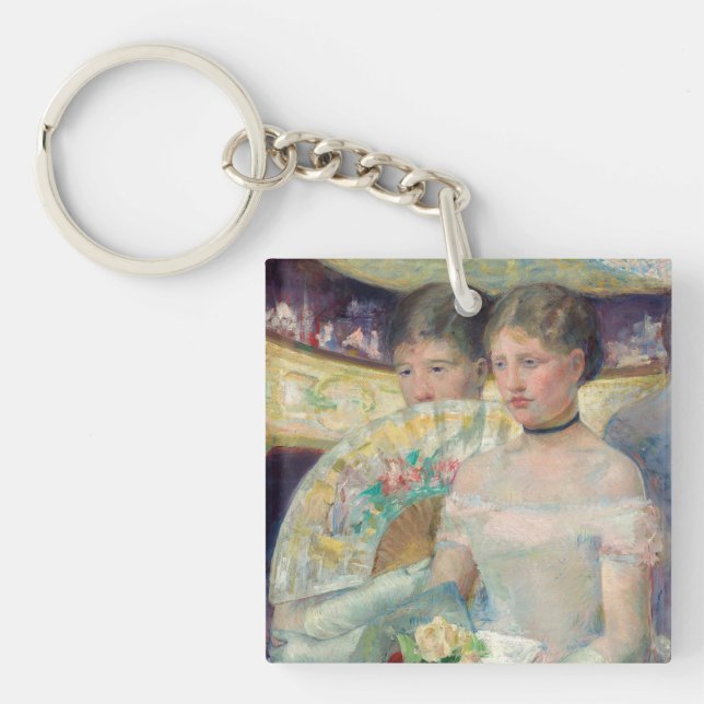 Mary Cassatt - The Loge Keychain (Front)