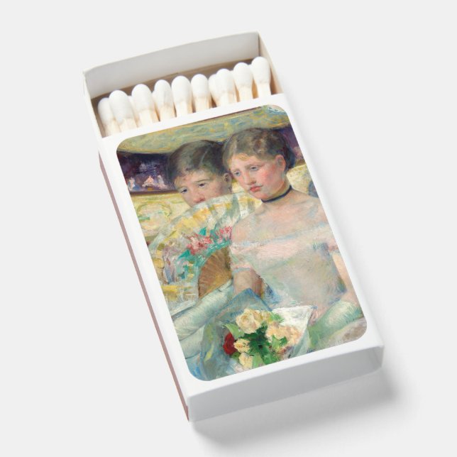 Mary Cassatt - The Loge Matchboxes (Front Open)