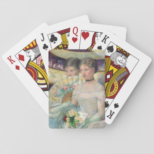 Mary Cassatt _ The Loge Poker Cards