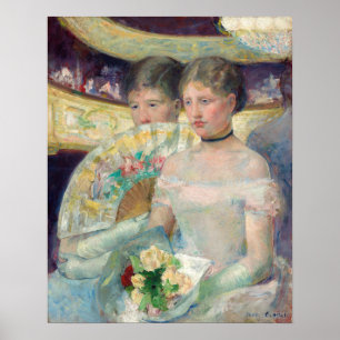 Mary Cassatt - The Loge Poster