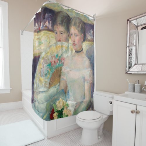 Mary Cassatt _ The Loge Shower Curtain