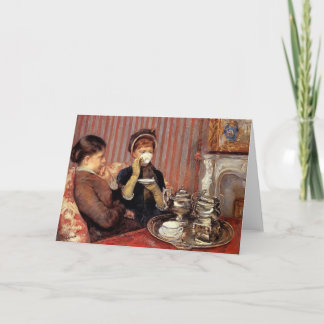Mary Cassatt- The Tea Card
