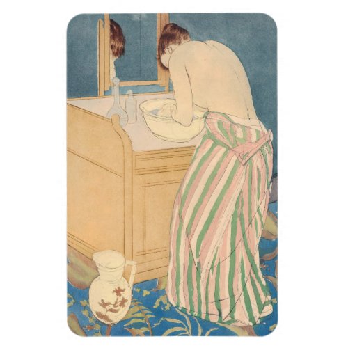 Mary Cassatt _ Woman Bathing Magnet