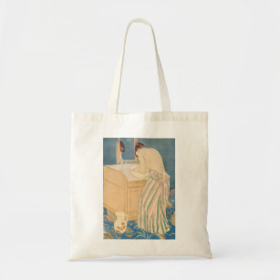 Mary Cassatt - Woman Bathing Tote Bag