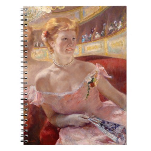 Mary Cassatt _ Woman with Pearl Necklace in a Loge Notebook