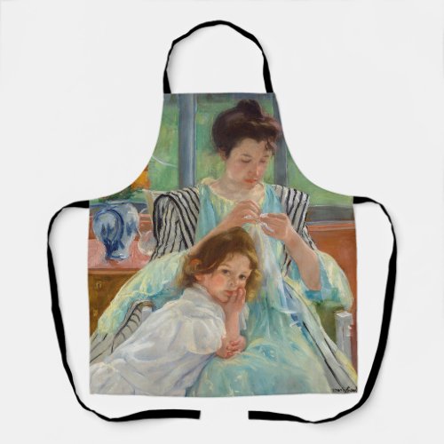 Mary Cassatt _ Young Mother Sewing Apron