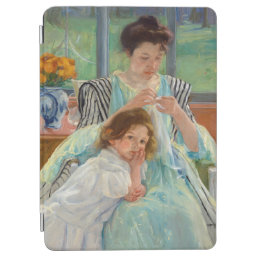 Mary Cassatt - Young Mother Sewing iPad Air Cover