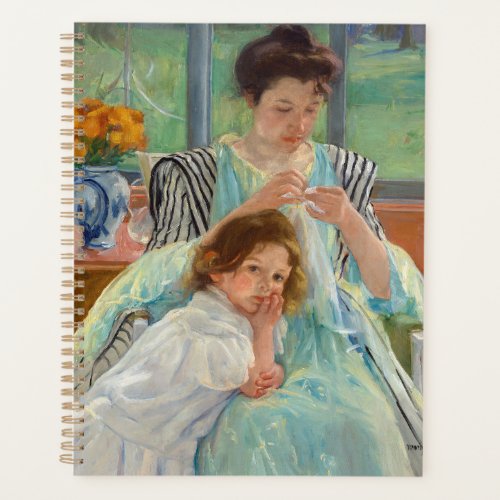 Mary Cassatt _ Young Mother Sewing Planner