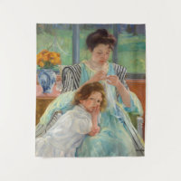 Mary Cassatt - Young Mother Sewing