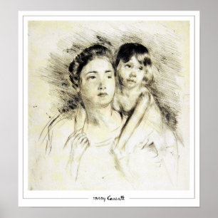 Mary Cassatt Zedign Art Poster #197