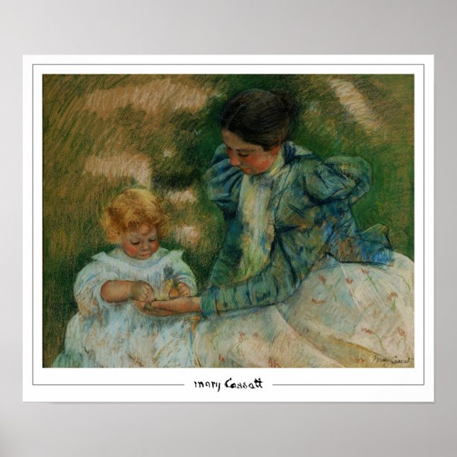 Mary Cassatt Zedign Art Poster #295 (Front)