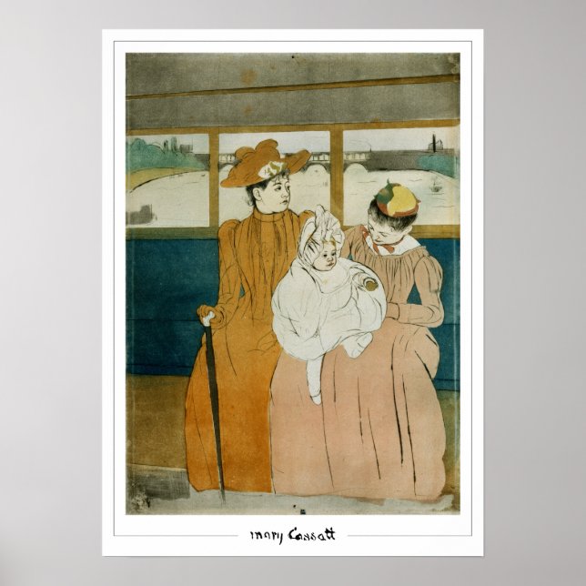 Mary Cassatt Zedign Art Poster #3 (Front)