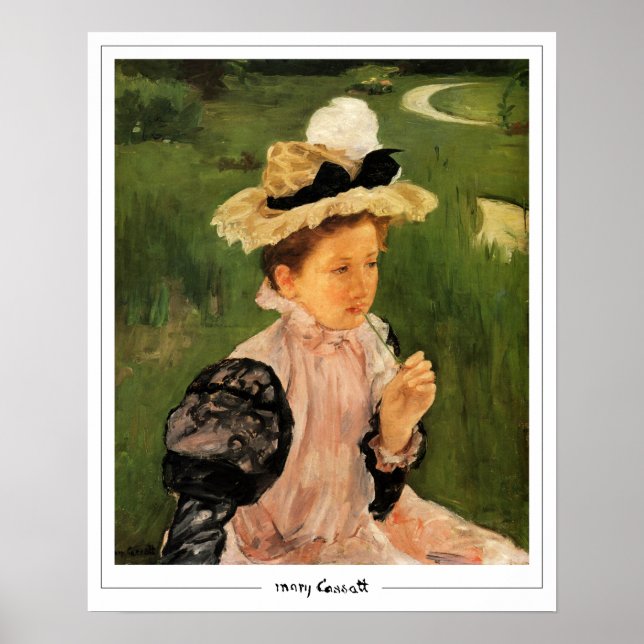 Mary Cassatt Zedign Art Poster #92 (Front)