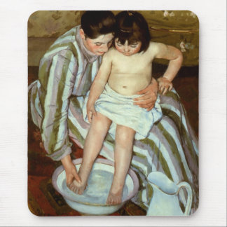 Mary Cassatt's The Child's Bath (circa 1892) Mouse Pad