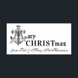 Mary Christmas Catholic Virgin Mary Cross Holiday Self-inking Stamp<br><div class="desc">You'll love personalizing this special custom designed Christmas self-inking stamp with the Marian Cross and the words "Mary Christmas". Pick your favorite color(s).</div>