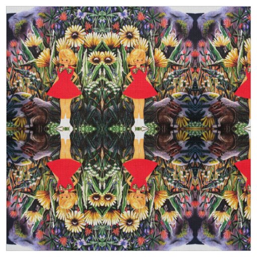 Mary Comes to Visit "Ms. Elizabeth" Fabric